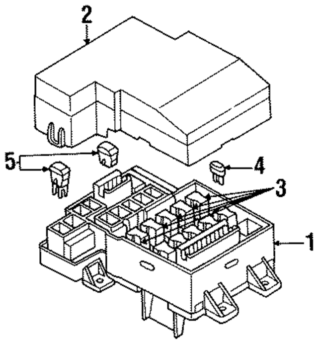 MB399789 - Brakes: ABS Pump And Motor Relay for Mopar Image