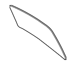 6481133540 - Body: Back Glass for Toyota: Camry Image