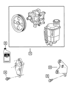 68034326AB - Steering: Power Steering Pump for Mopar Image