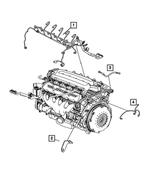 5030250AC - Electrical: Engine Wiring for Mopar Image