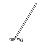 86132D2000 - Body: Side Molding for Genesis: G90 Image