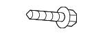 Wheel Opening Molding Screw