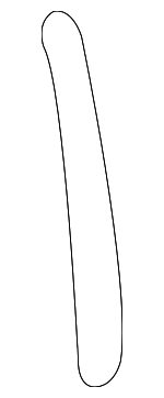 7387773P00 - Body: Drain Hose for Nissan: Frontier, Xterra Image