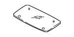 736109Z400 - Body: Glass Panel for Nissan: Frontier, Xterra Image