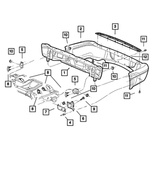 4630364AD - : License Plate Kit for Mopar Image