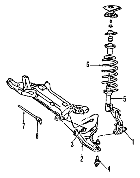 Suspension Components for 1990 Dodge Omni #1