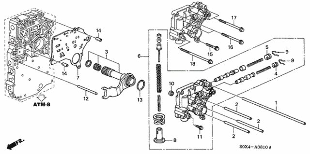 AT Regulator (4AT) for 2000 Honda Odyssey #0