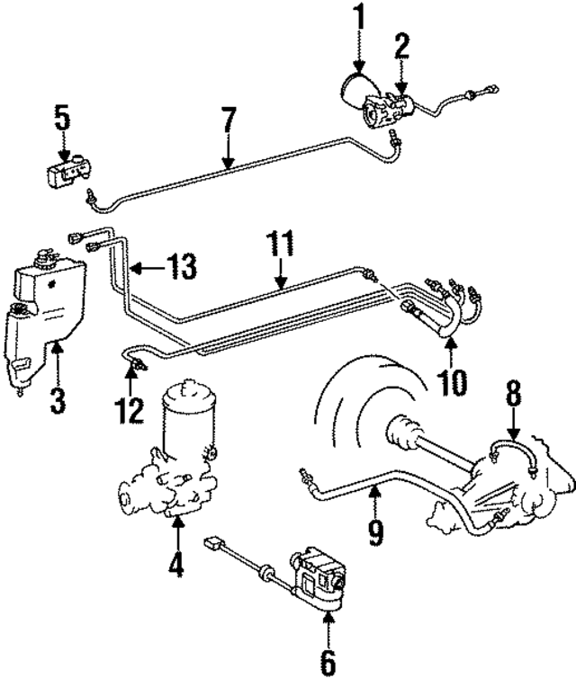 1293200858 - Suspension: Control Valve for Mercedes-Benz Image