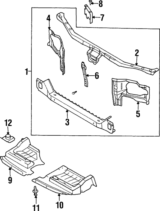 6256840U10 - Cooling System: Seal for INFINITI: I30 Image