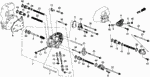 90016PF4000 - Transmission - Automatic: BOLT, FLANGE (6X85) for Honda Image