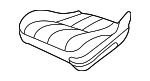 HAG100740AAT - Body: Seat Cushion for Land-Rover Image