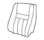 HAJ101210RGF - Body: Seat Back for Land-Rover Image