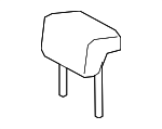 719600C250B0 - Body: Headrest, Center for Toyota Image