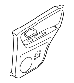 5E6Z7827406AAB - Body: Door Trim Panel for Mercury: Mariner Image