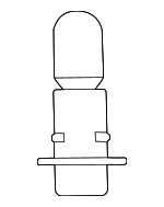 1864221008L - Electrical: Backup Lamp Bulb for Hyundai Image