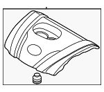 PXNS102F0 - Engine: Engine Cover for Mazda Image