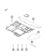 5YH12KA9AA - : Front Floor Carpet for Mopar Image