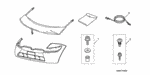 8P35SL0200R1 - Accessory Components: HARDWARE KIT, NOSE MASK for Honda Image