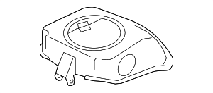 8W0611367 - Body: Brake Master Cylinder Reservoir Cap for Audi Image