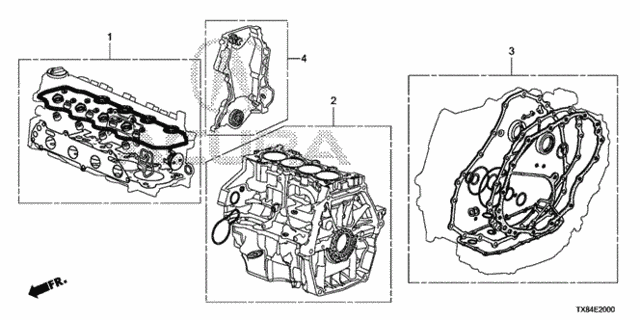 Gasket Kit for 2013 Acura ILX #0