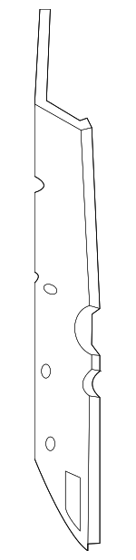 JK4Z61243A47A - Body: Pillar Reinforced for Ford Image
