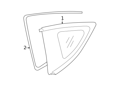 Glass & Hardware for 2023 Subaru BRZ #0