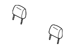 1DK911D5AA - Body: Headrest for Mopar Image