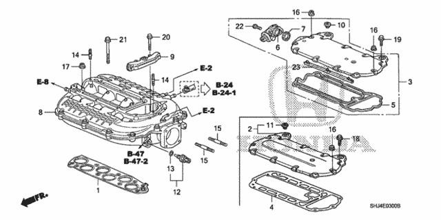 Intake Manifold (1) for 2007 Honda Odyssey #0