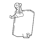 897B047380 - : Receiver for Toyota: Prius, Prius AWD-e, Prius Prime Image