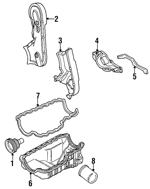 Filters for 1996 Mazda B2300 #1