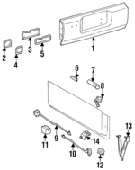 6570760012 - : Check Arm for Lexus: LX450 Image