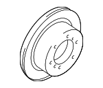 4615A194 - Brakes: Disc Brake Rotor Rear for Mitsubishi: Lancer Image