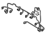 80F971104Q - Body: Wire Harness for Audi Image