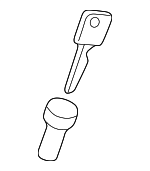 51169061388 - Body: Lock Cylinder Assembly for BMW Image