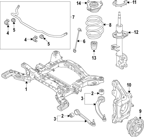 Suspension Components for 2024 Kia EV9 #0
