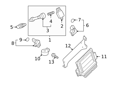 Ignition System for 2009 Suzuki Equator #0