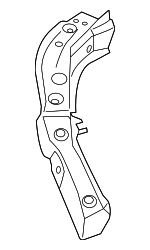 41007480997 - Body: Fender Rail for BMW Image