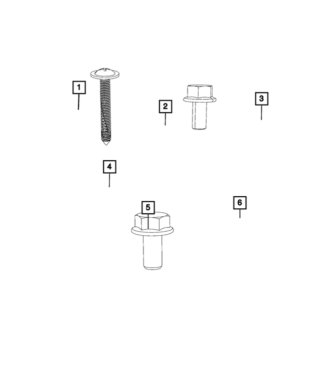 68118156AA - Electrical: Wiring Clip for Fiat: 500L | Ram: ProMaster 1500, ProMaster 2500, ProMaster 3500, ProMaster City, ProMaster EV Image