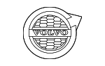 31383645 - Body: Emblem for Volvo: S60, S90, V60, V60 Cross Country, V90, V90 Cross Country, XC40, XC60, XC90 Image