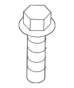 6503858 - : Mount Strap Screw for Chrysler: Pacifica, Town &amp; Country, Voyager | Dodge: Durango, Grand Caravan | Jeep: Grand Cherokee | Ram: C/V Image