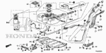 17377TK6A01 - Electrical/Exhaust/Heater/Fuel: TUBE, ONE-WAY VALVE for Honda Image