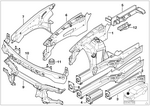 41118265565 - Bodywork: Wheel Housing Strut, Front Left for BMW Image