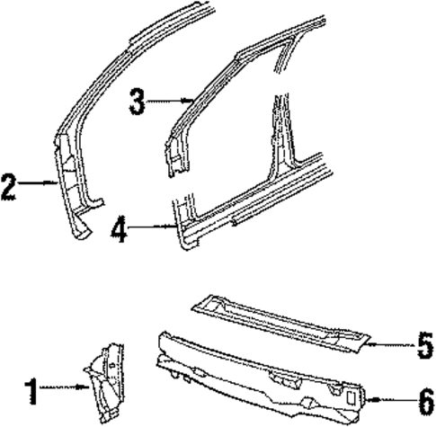 Cowl for 1987 Chevrolet Cavalier #0