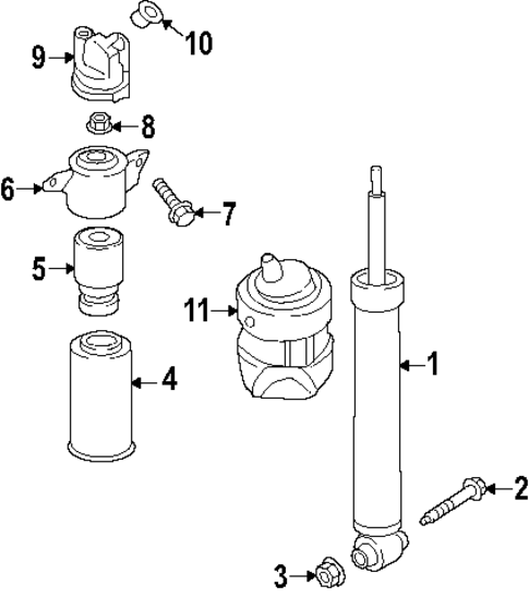 Shocks & Components for 2025 Audi SQ7 #0