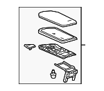 2020-2022 Toyota C-HR - Armrest Assembly