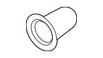 9A700698800 - Body: Windshield Pillar Trim Plug for Porsche Image