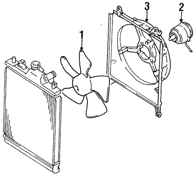 91171194 - Cooling System: Fan Blade for GM Image