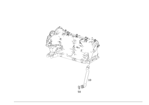 Engine Detachable Parts for 2011 Mercedes-Benz E550 #0