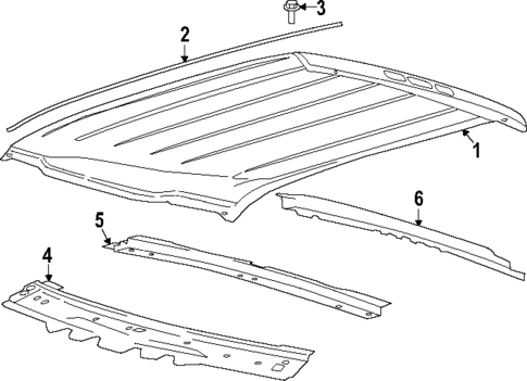 Roof & Components for 2025 Ford F-350 Super Duty #0