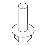 1125306203 - Fuel System: Filler Pipe Bolt for Kia: Amanti, Optima, Rondo, Sorento, Spectra, Spectra5 Image